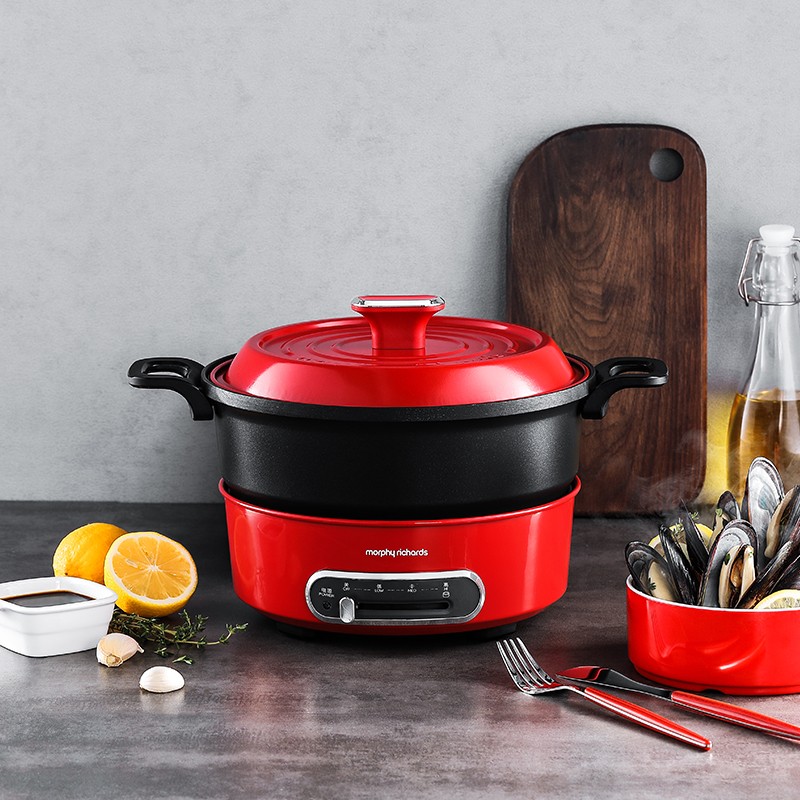 摩飞(morphy richards)mr9089 多功能轻煮锅 颜色备注 358*265*225mm