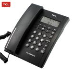 TCL 79电话座机免提通话免电池来电显示IP设置
