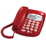 步步高（BBK）HCD6132 电话机座机 固定电话 红色