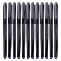 晨光（M&G）AGP62401 黑钻中性笔 学习办公用品 水笔0.5mm 12支装 黑色