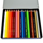 迪克森LYRA  Color Giants L3941181 18色六角形粗杆彩色铅笔