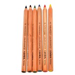 迪克森LYRA Color Giants L3931060 6色10mm六角形粗杆彩色铅笔