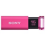 索尼（SONY）USM16GU/P 晶雅系列 USB3.0 高速U盘 16GB（玫红）