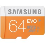 三星（SAMSUNG）64GB UHS-1TF卡 Class10(MicroSD)存储卡（读速48mb/s）