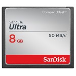 闪迪（SanDisk）至尊高速CompactFlash存储卡 8GB 333X读速50Mb/s