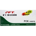 普飞 POK-3400TB 黑色粉盒（适用于OKI C3300/3400/3450/3530/3600）