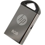 惠普（HP）U盘 v221w 气质小U 金属银色8G