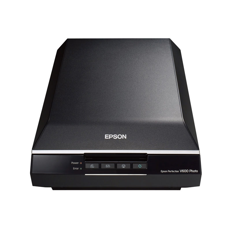 爱普生(epson)perfection v600 a4photo胶片扫描仪 10秒/页 可扫描黑