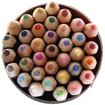 晨光（M&G）AWP36802 彩色铅笔 绘画 涂鸦 彩铅木杆桶装 36色安全无毒