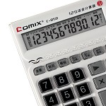 齐心（COMIX）C-858 小台舒视语音计算器 12位