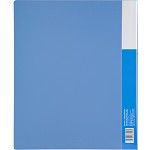 齐心（COMIX）SC300 大容量活页名片册 二段十格 300枚 蓝色