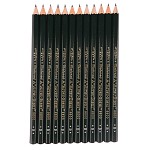 三菱（Uni） 9800 三菱铅笔B绘图铅笔 绘画素描铅笔 多灰度 采用美国上等杉木及高级石墨结晶制造，不易折断。有１４种硬度可以选择。相关型号：6B、5B、4B、3B、B、HB、F、H、2H、3H、4H、5H、6H  12支/装