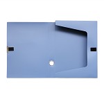 得力（deli）5623  环保PP材质档案盒A4 蓝色 50mm 单只装
