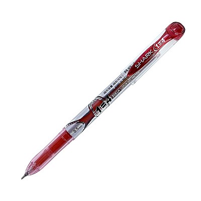 真彩(truecolor)3031a 大白鲨中性笔 0.5mm 半针管 10支装 红色
