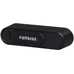 Funblue SLIDE小巧移动电源手机通用充电宝 黑色 其他电源设备