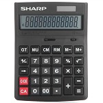 夏普（Sharp）CH-D12 商务计算器 黑色