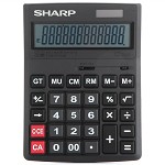 夏普（Sharp）CH-G12 商务计算器  黑色