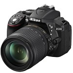 尼康（Nikon）D5300高清数码单反相机家用旅游 套机（18-55mmVR+55-200mm镜头）