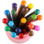 真彩（Truecolor）4576-24色真彩六角水溶性彩色铅笔