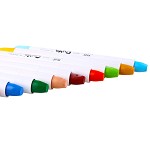 真彩（Truecolor）207124炫彩系列晶之彩棒24色儿童蜡笔无毒宝宝