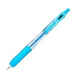 斑马（ZEBRA）JJ15-LB 按动彩色中性笔 水笔 签字笔 0.5mm 1支装 浅蓝色