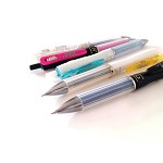 斑马（ZEBRA）JJZ49 气垫按制中性笔 考试笔 黑色