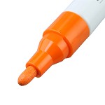斑马（ZEBRA）MOP-200M 大漆油笔 修补笔 涂鸦笔 2.8mm 2支装 橙色