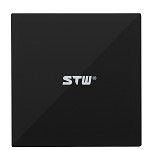 三鑫天威(STW) 蓝光刻录机外置光驱外接笔记本USB光驱移动 黑色经典款