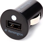 肯辛通（kensington)K39224车载USB充电器加苹果数据线（2.1A) 手机配件