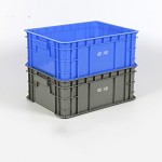 云峰 8529 400高160塑料加厚物流周转箱筐塑料储物箱整理中转物料箱