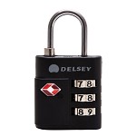 法国大使牌（Delsey）00094521000 TSA密码锁 黑色 ABS+合金材质