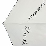 天堂伞 31020E 成就梦想凝脂绸黑胶三折铅笔晴雨伞太阳伞 米色（香槟）