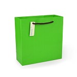 柯柯安（KEKEAN） 纯色绿色礼品袋简约时尚礼物包装袋系绳礼物袋