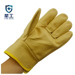 星工（XINGONG） 全牛皮电焊手套 耐磨劳保防护手套
