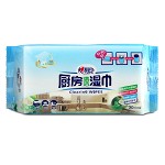心相印(Xin Xiang Yin )  XJB030  湿巾 厨房清洁系列30片 补充装
