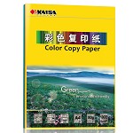 凯萨(KAISA) 彩虹四色混色彩色复印纸 A4 80g 100张/袋