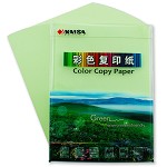 凯萨(KAISA) KS-98582 A4 浅绿色彩色复印纸(297*210mm)100张/袋