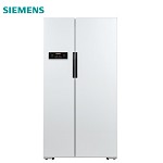 西门子（SIEMENS）BCD-610W(KA92NV02TI) 610升 变频 对开门冰箱 风冷无霜 大容量 白色