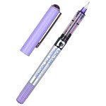 白雪（snowhite）PVN-159 彩色0.38mm直液式签字笔 紫色 12支装