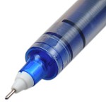 白雪（snowhite）PVN-159 彩色0.38mm直液式签字笔 蓝色 12支装