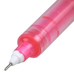 白雪（snowhite）PVN-159 彩色0.38mm直液式签字笔 粉色 12支装