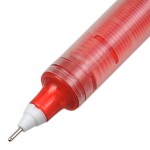 白雪（snowhite）PVN-159 彩色0.38mm直液式签字笔 红色 12支装