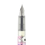 白雪（snowhite）FP-5009 直液式换囊钢笔 粉色笔杆 黑色墨水 单支装
