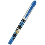 白雪（snowhite）FP06 直液式换囊钢笔 蓝色笔杆 黑色墨水 单支装