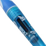 白雪（snowhite）FP-5020 直液式换囊钢笔 蓝色笔杆 墨蓝墨水 单支装