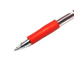 百乐（PILOT）BL-G2-38 按制啫喱笔 超细签字笔中性笔 0.38mm 单支装 红色
