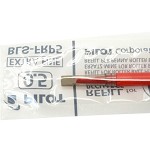 百乐（PILOT）BLS-FR5-R 磨摩擦笔芯 (对应笔为LFBK-23EF) 0.5mm 单支装 红色