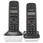 松下(Panasonic) KX-TG12CN-2 数字无绳双子机电话机 象牙白
