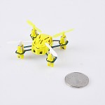 哈博森（Hubsan）H111 Q4迷你四轴飞行器遥控飞机 耐摔儿童玩具航模飞机电动遥控器直升机 白色