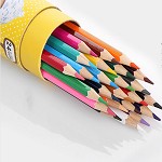 金万年（Genvana）2602 木制彩色铅笔 创意涂鸦 秘密花园涂彩减压 24色装 24色